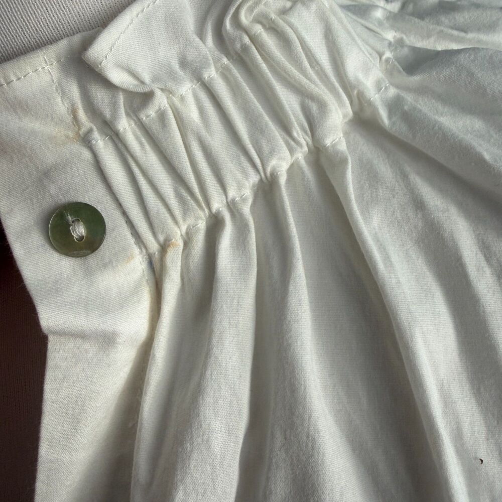 Polamnder Place White Rae Blouse Size Medium - Picture 12 of 12